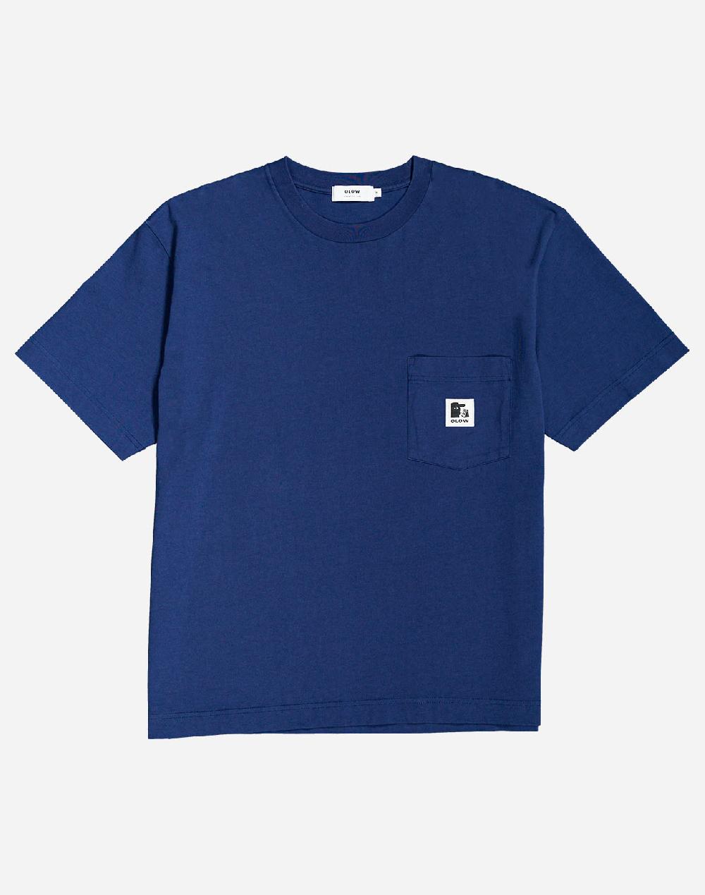 Olow T-shirt Ample Japo Bleu Outremer