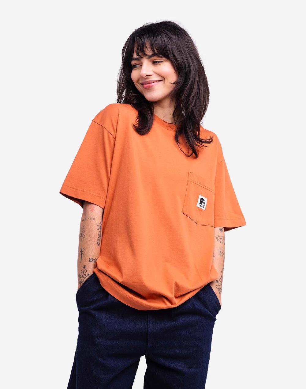 Olow T-shirt Ample Japo Mandarine
