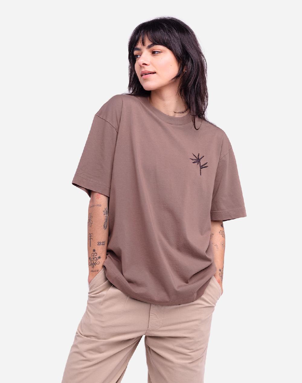 Olow T-shirt Ample Night Trip Moka