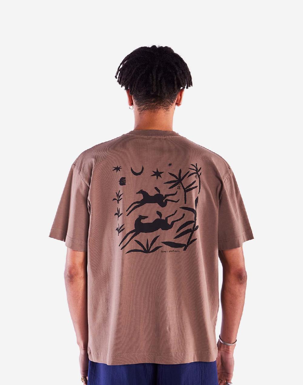 Olow T-shirt Ample Night Trip Moka