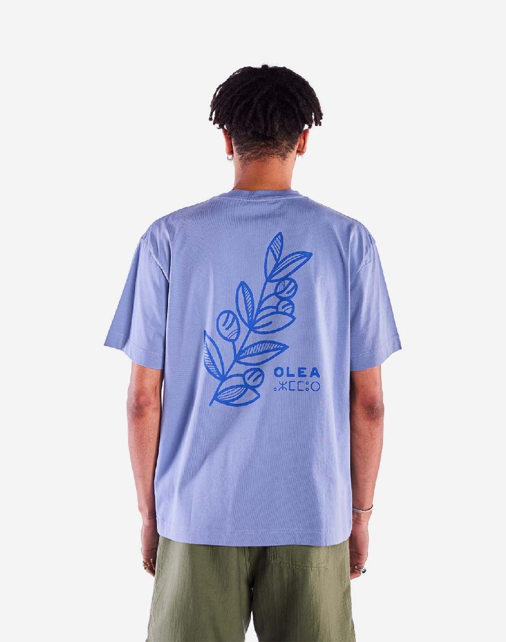 Olow T-shirt Ample Oléa Bleur Azur