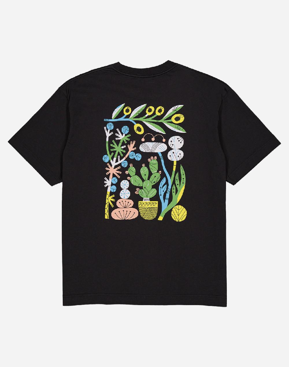 Olow T-shirt Ample Ourika Noir Carbone