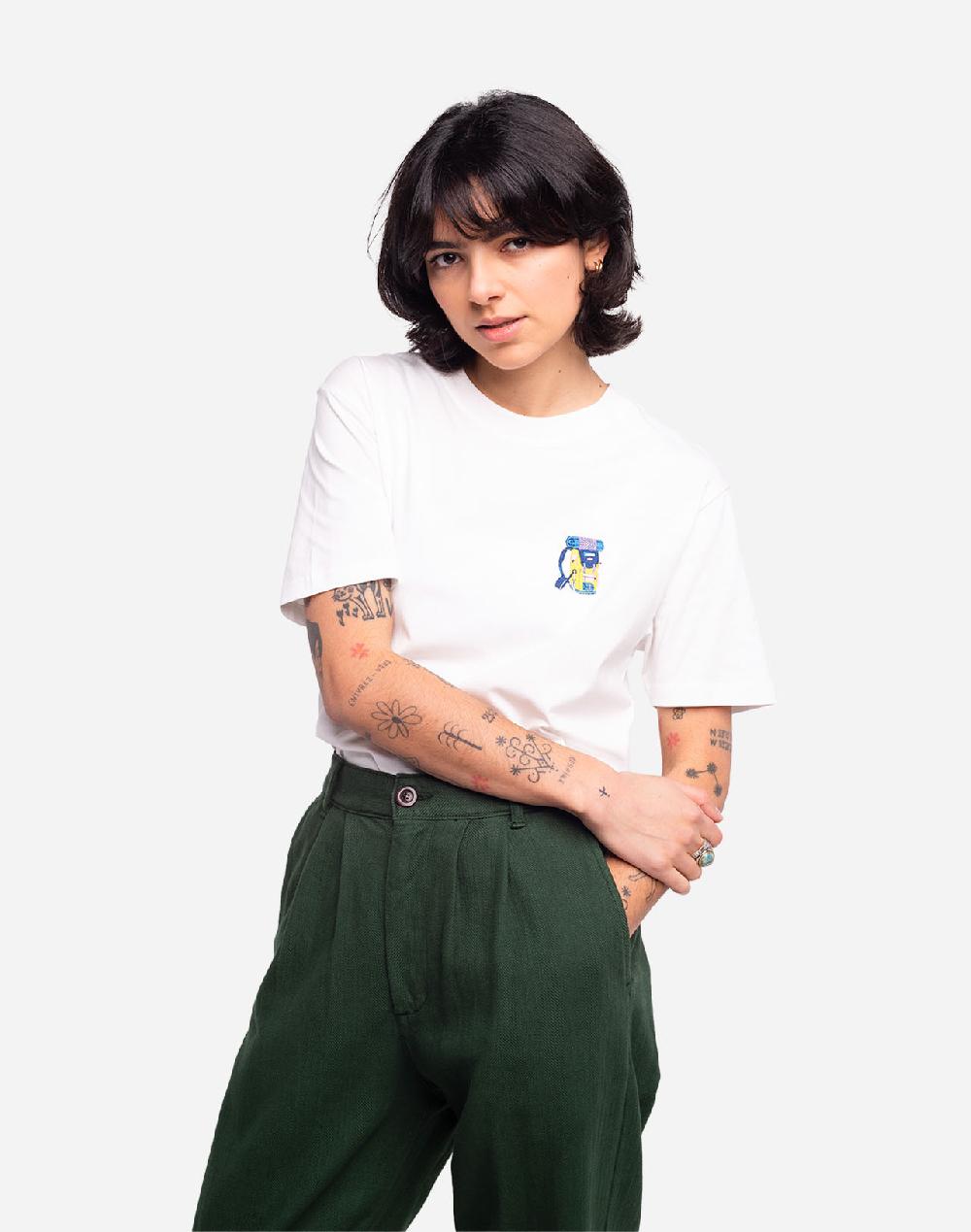 olow T-shirt Bag Pack écru