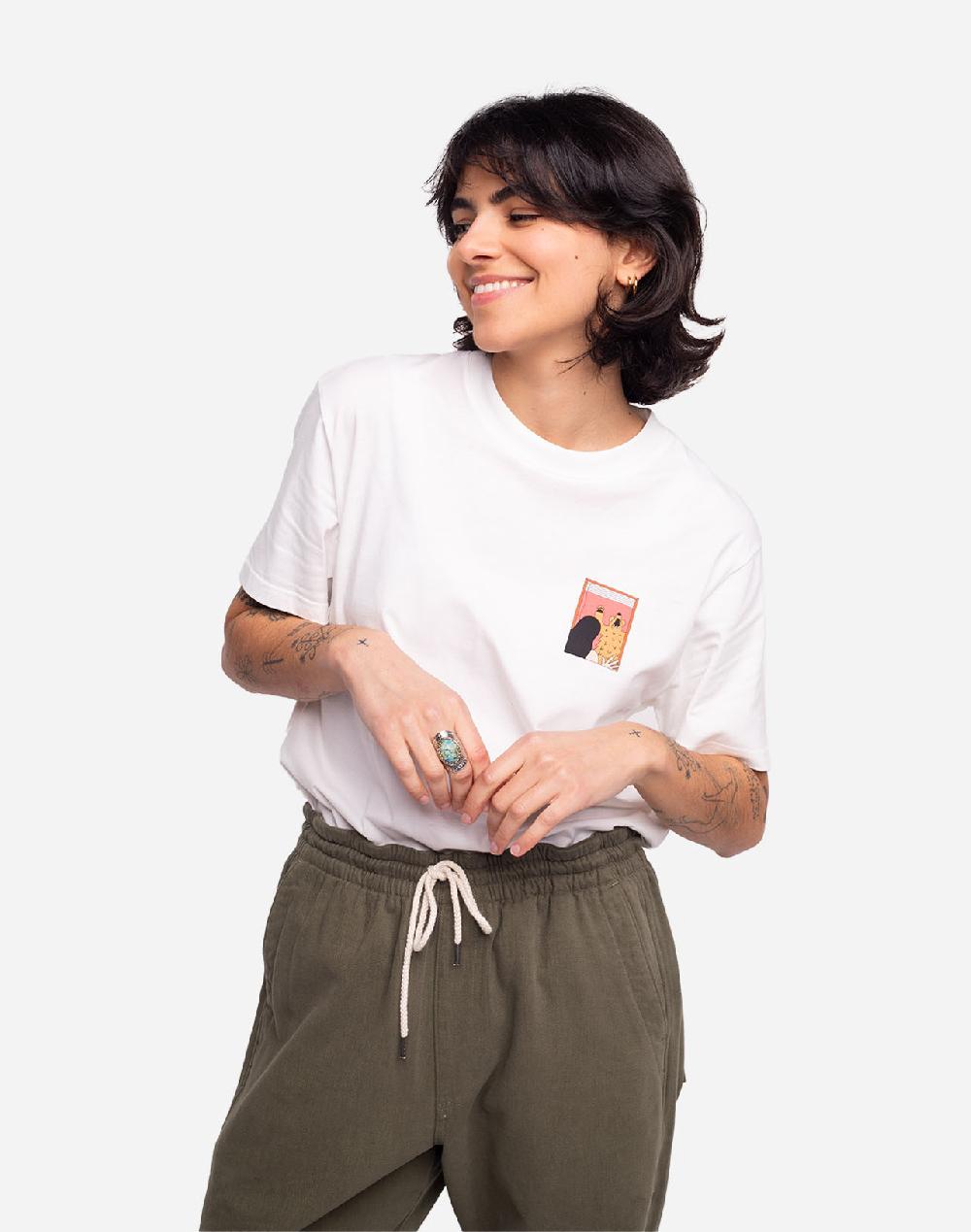 Olow T-shirt Bear écru