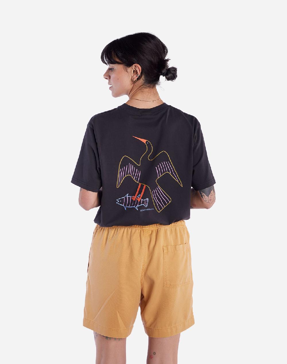 Olow T-shirt Bude Noir Carbone