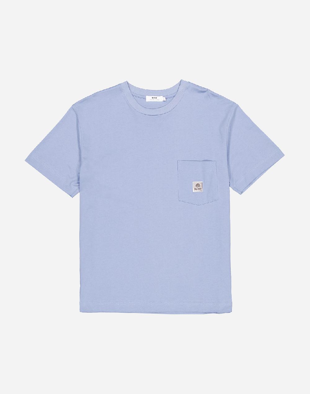 Olow T-shirt Canopée Bleu Azur Ample