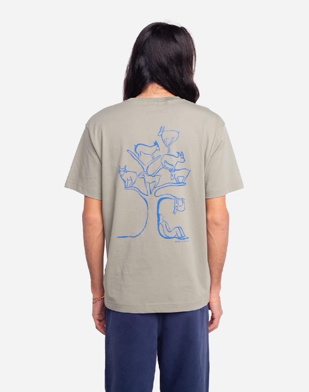 Olow T-shirt Capra Argile Ample