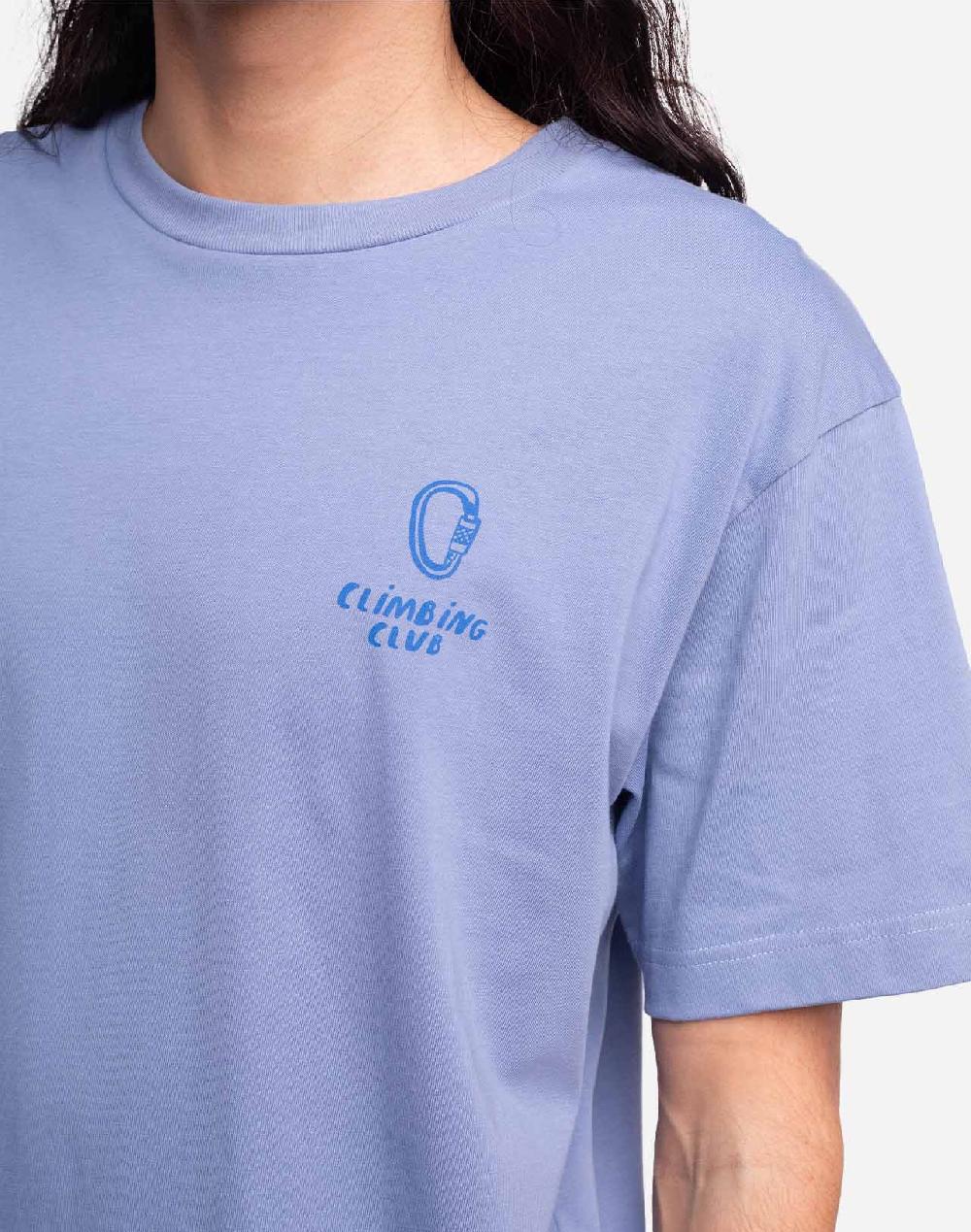 Olow T-shirt Capra Bleu Azur Ample