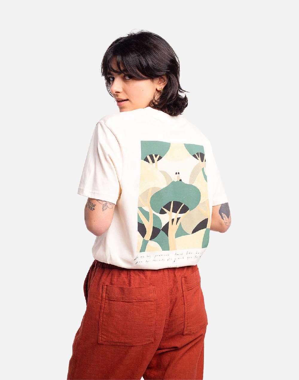 Olow T-shirt Contemplation Ivoire