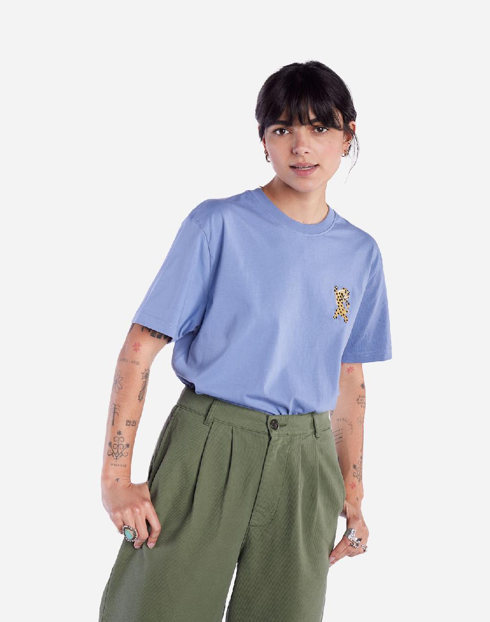 Olow T-shirt Corco Bleu Azur