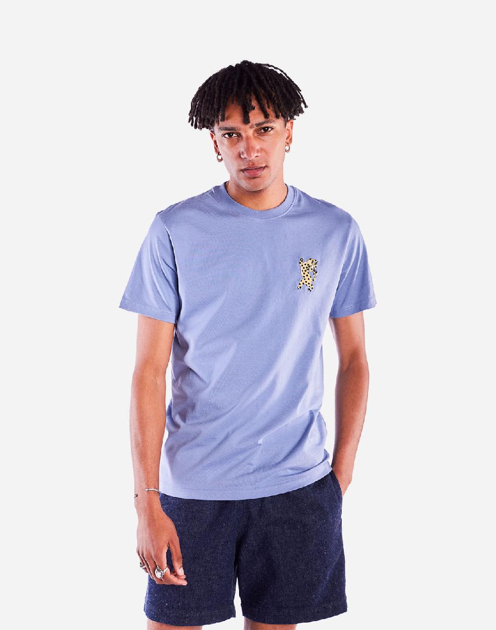 olow T-shirt Corco bleu azur