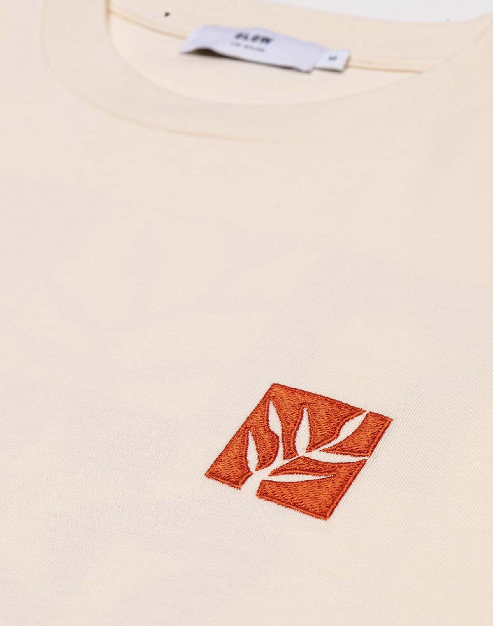 Olow T-shirt Damier Ivoire Ample