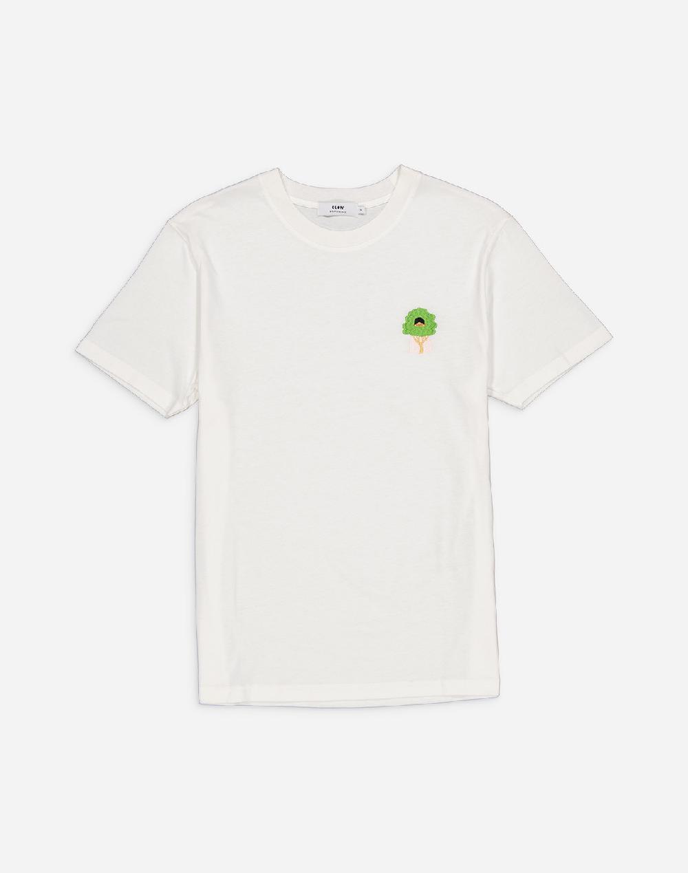 Olow T-shirt Green Head écru