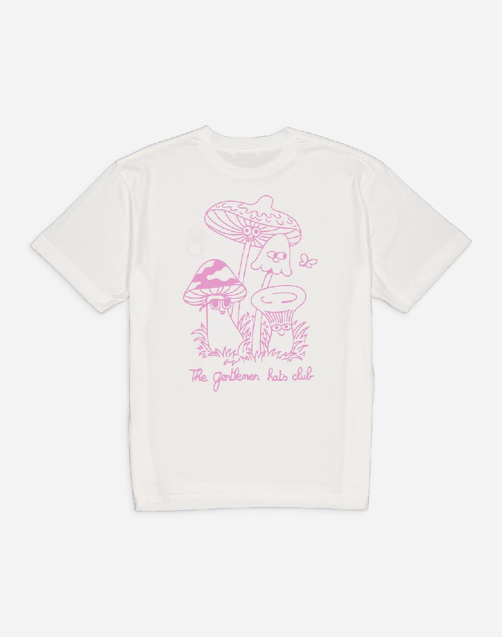 Olow T-shirt Hats Club écru Ample