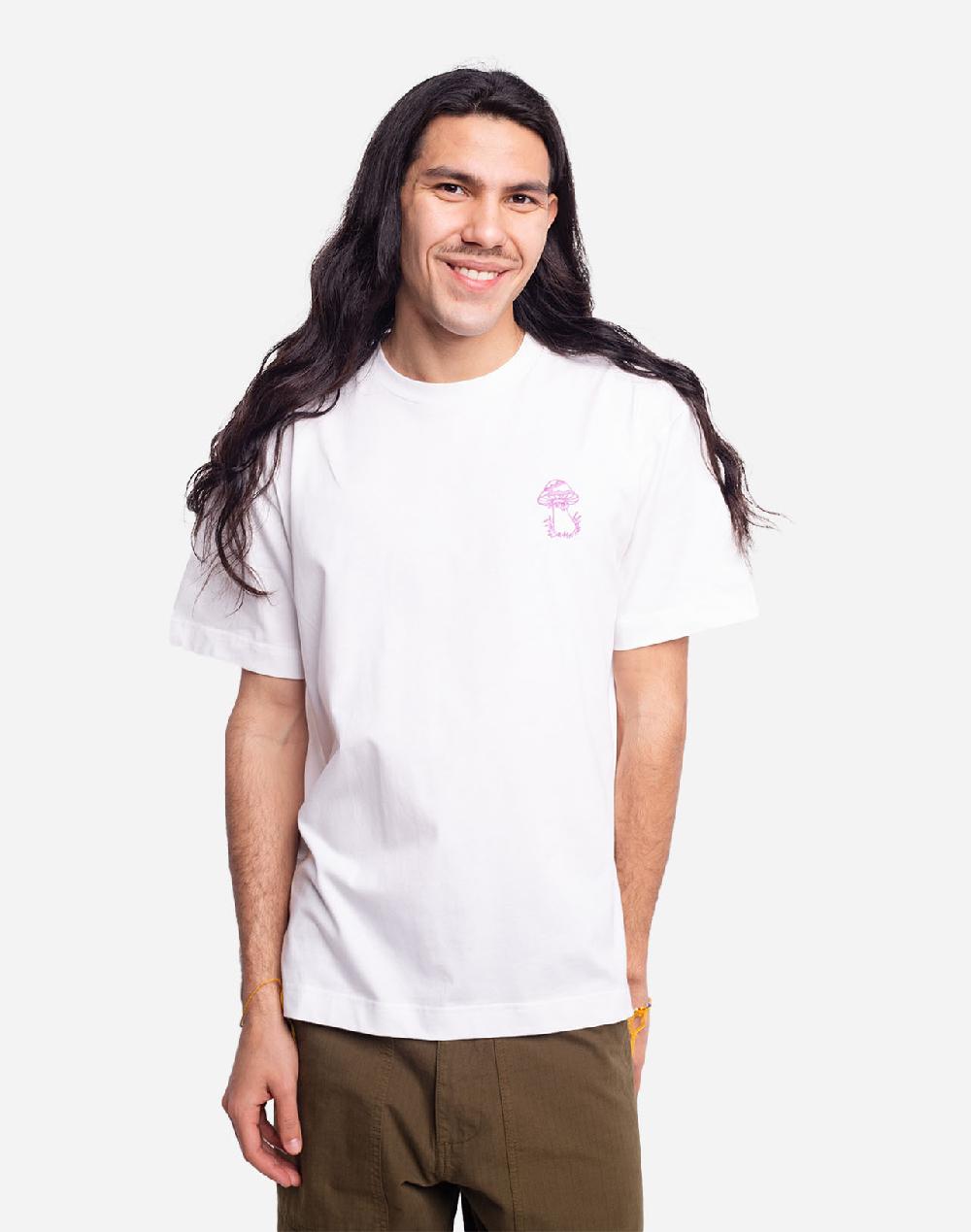 Olow T-shirt Hats Club écru Ample