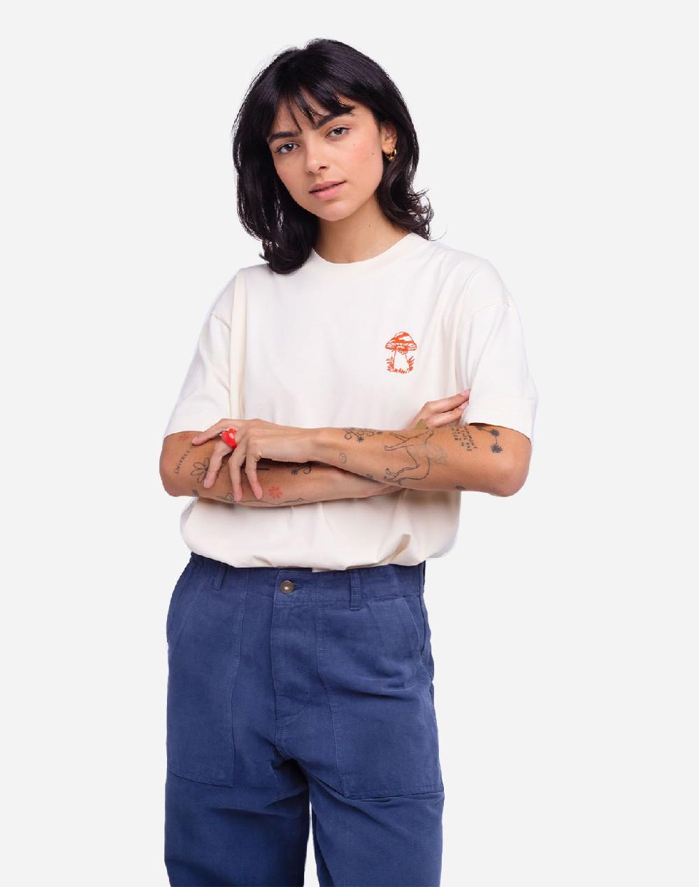 Olow T-shirt Hats Club Ivoire Ample