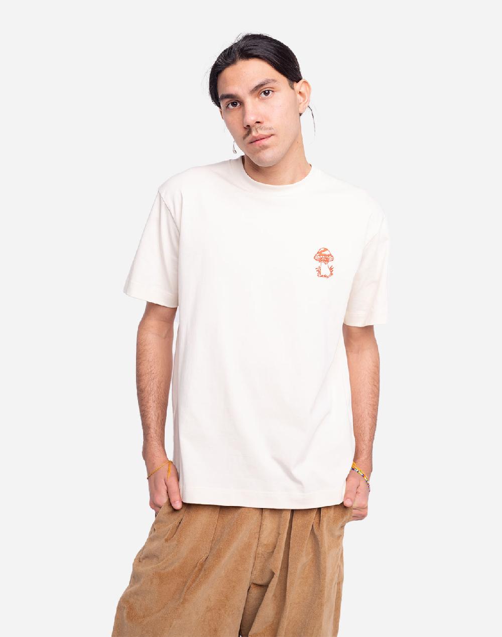 olow T-shirt Hats Club ivoire ample