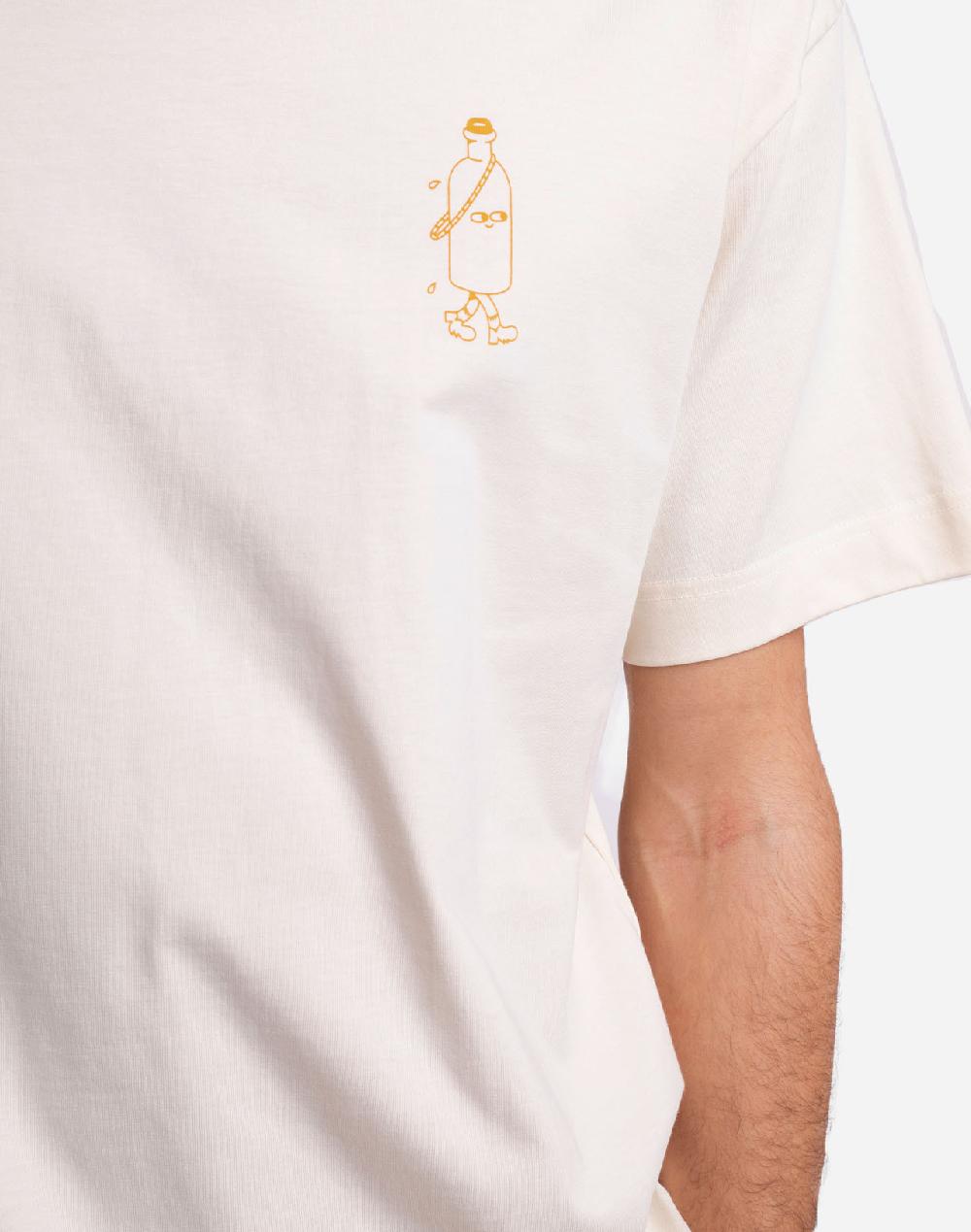 Olow T-shirt Hiking Trip Ivoire Ample