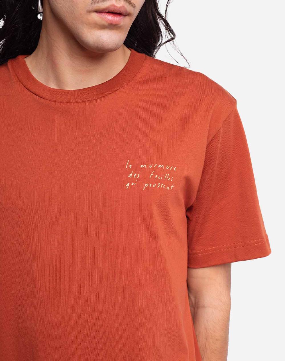 Olow T-shirt Le Murmure Rouille Ample