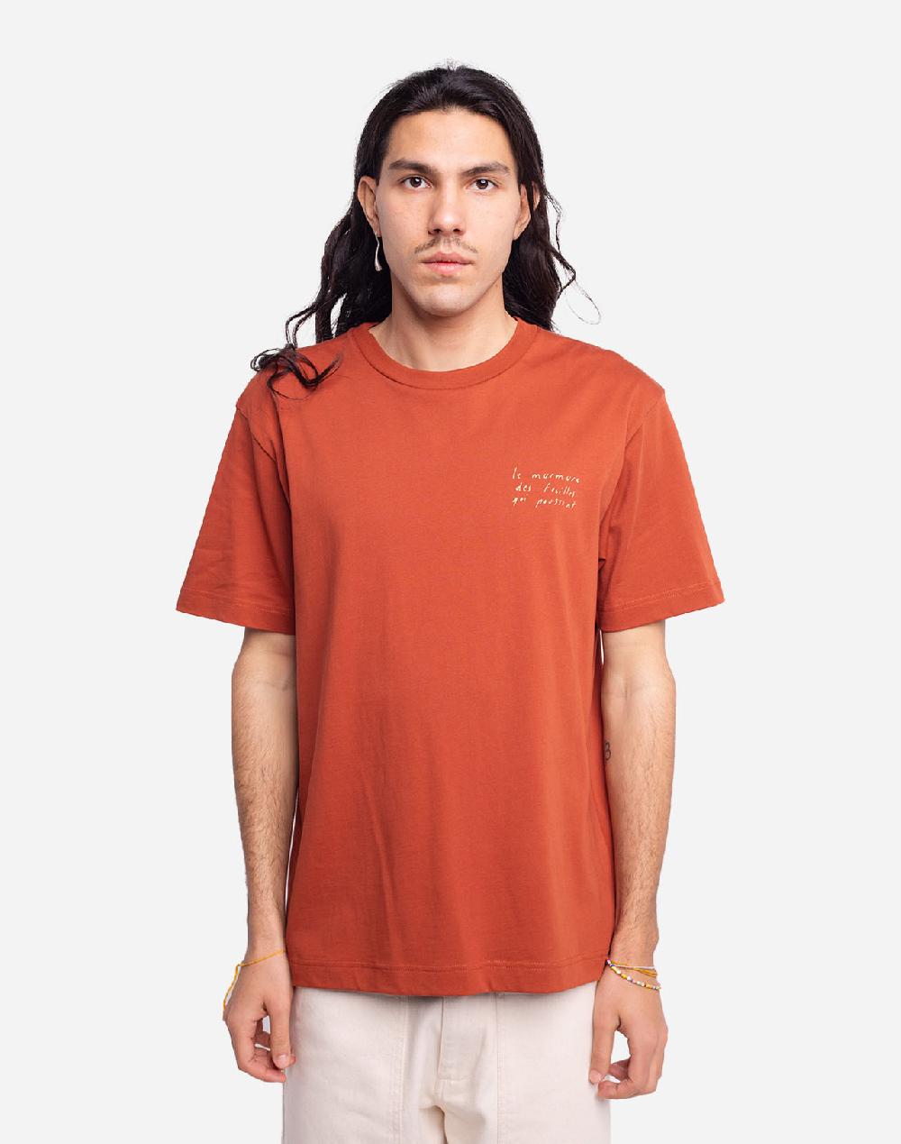 olow T-shirt Le Murmure rouille ample