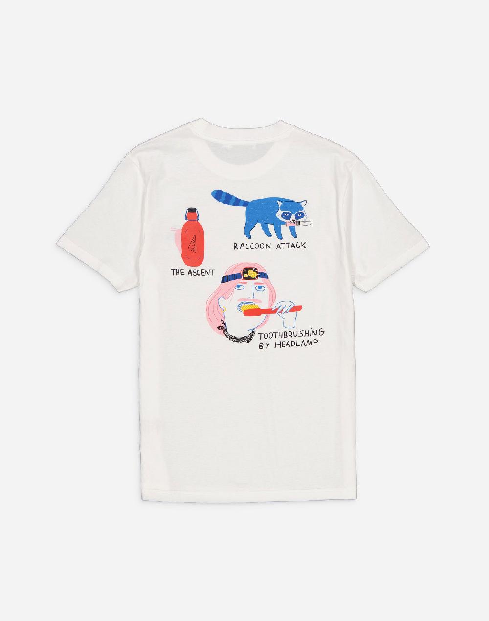 Olow T-shirt Memories écru