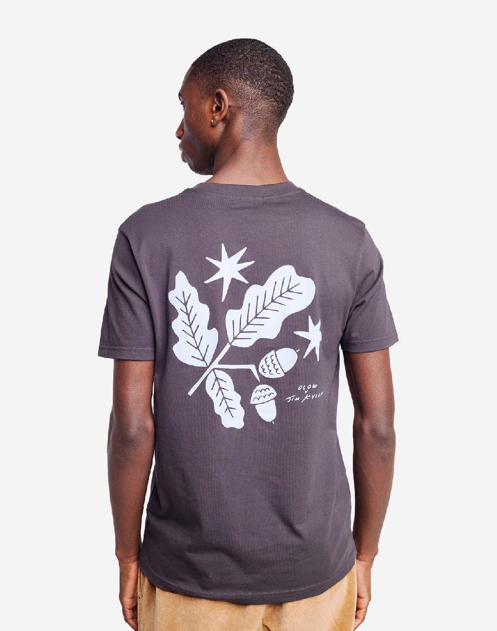 Olow T-shirt Oak Noir Carbone