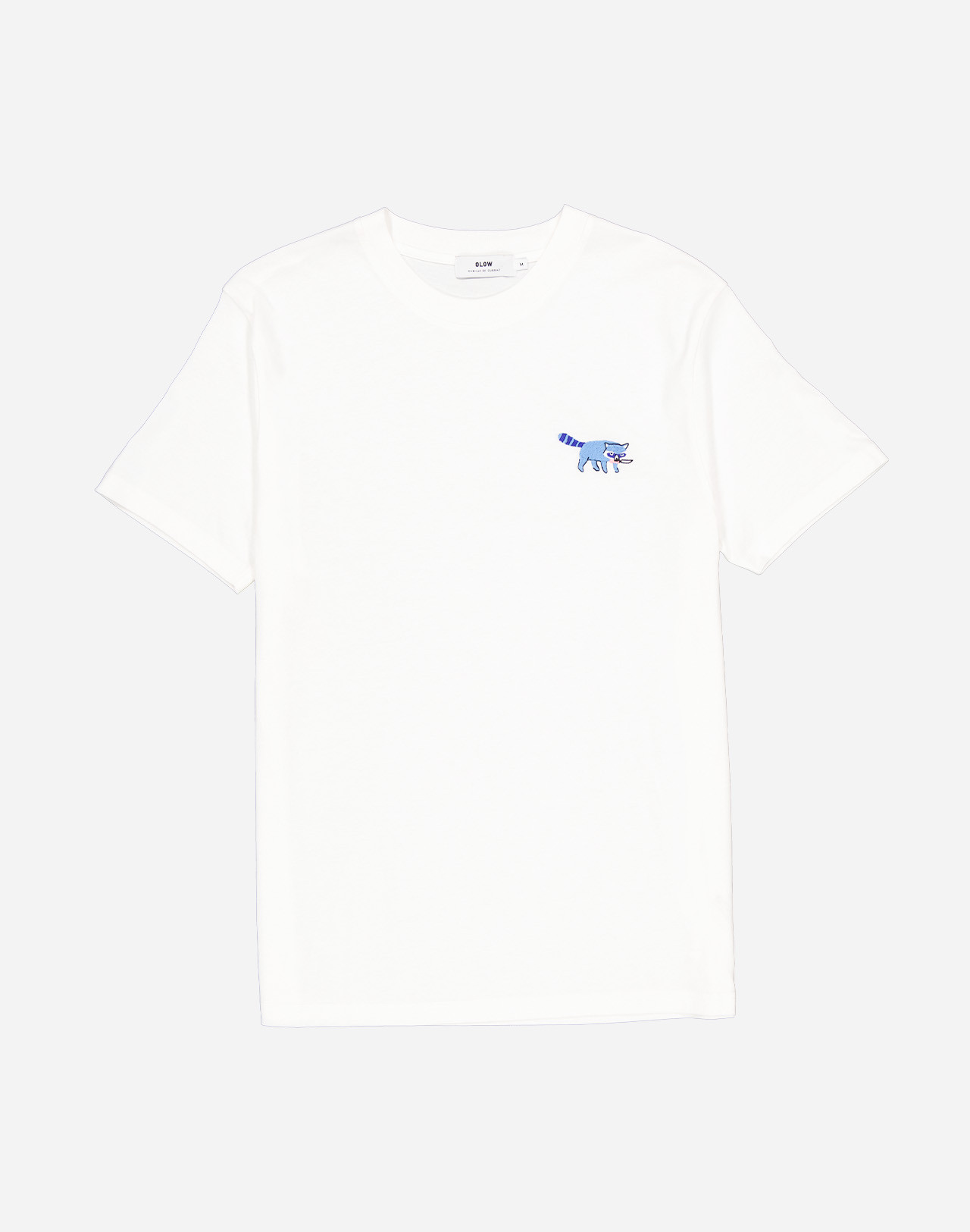 Olow T-shirt Racoon écru