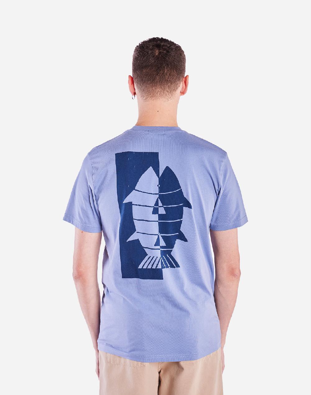 Olow T-shirt Seabass Bleu Azur