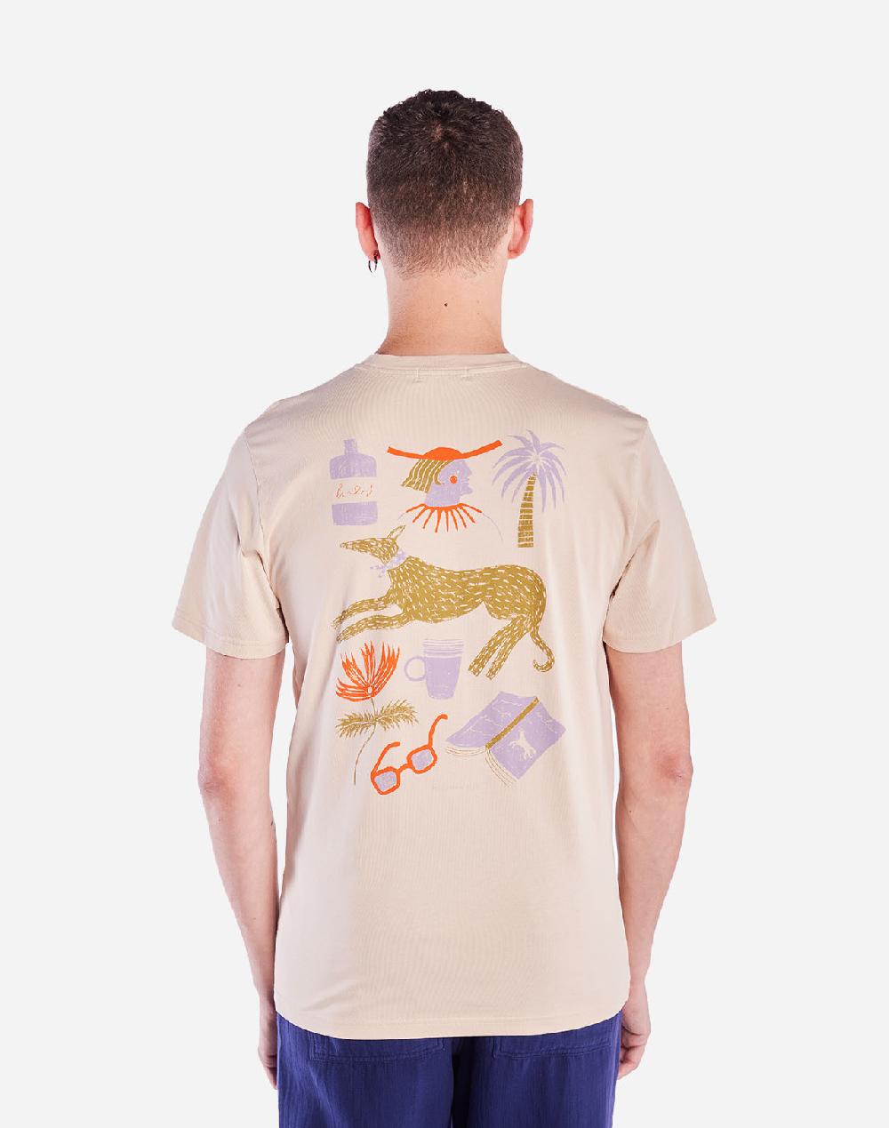 Olow T-shirt Sunny Cove Crème
