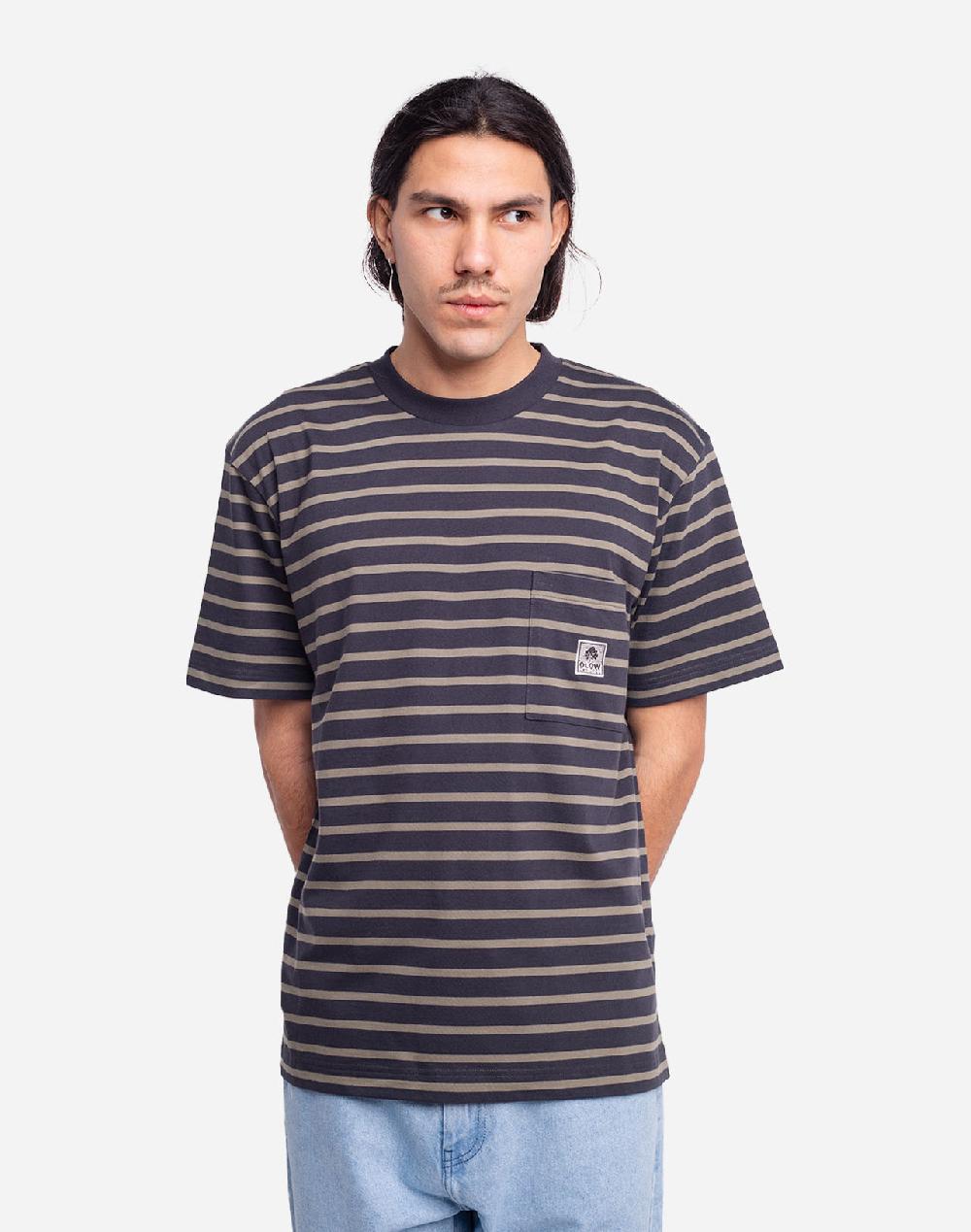 olow T-shirt Trega noir carbone ample