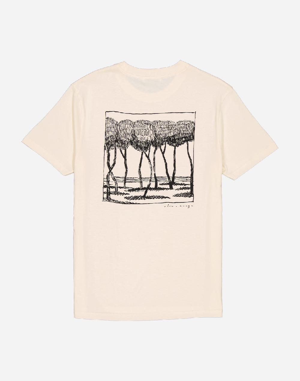 Olow T-shirt Voyageurs Immobiles Ivoire