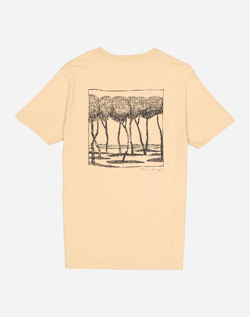 Olow T-shirt Voyageurs Immobiles Sable