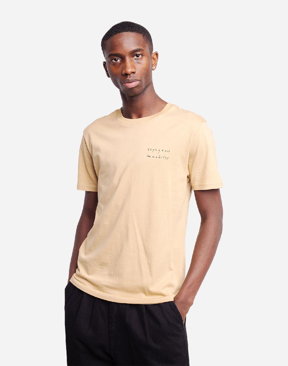 Olow T-shirt Voyageurs Immobiles Sable