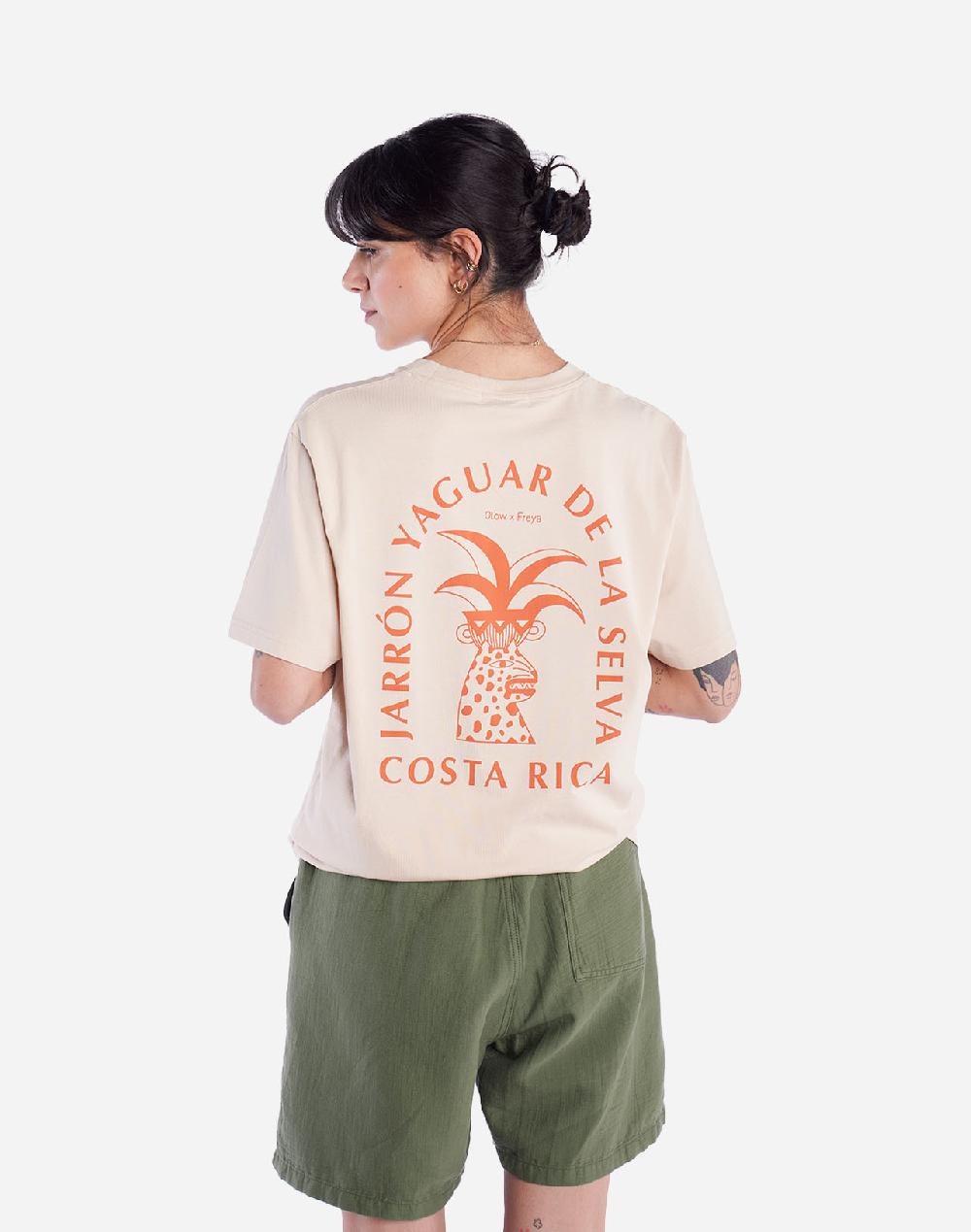 Olow T-shirt Yaguar Crème