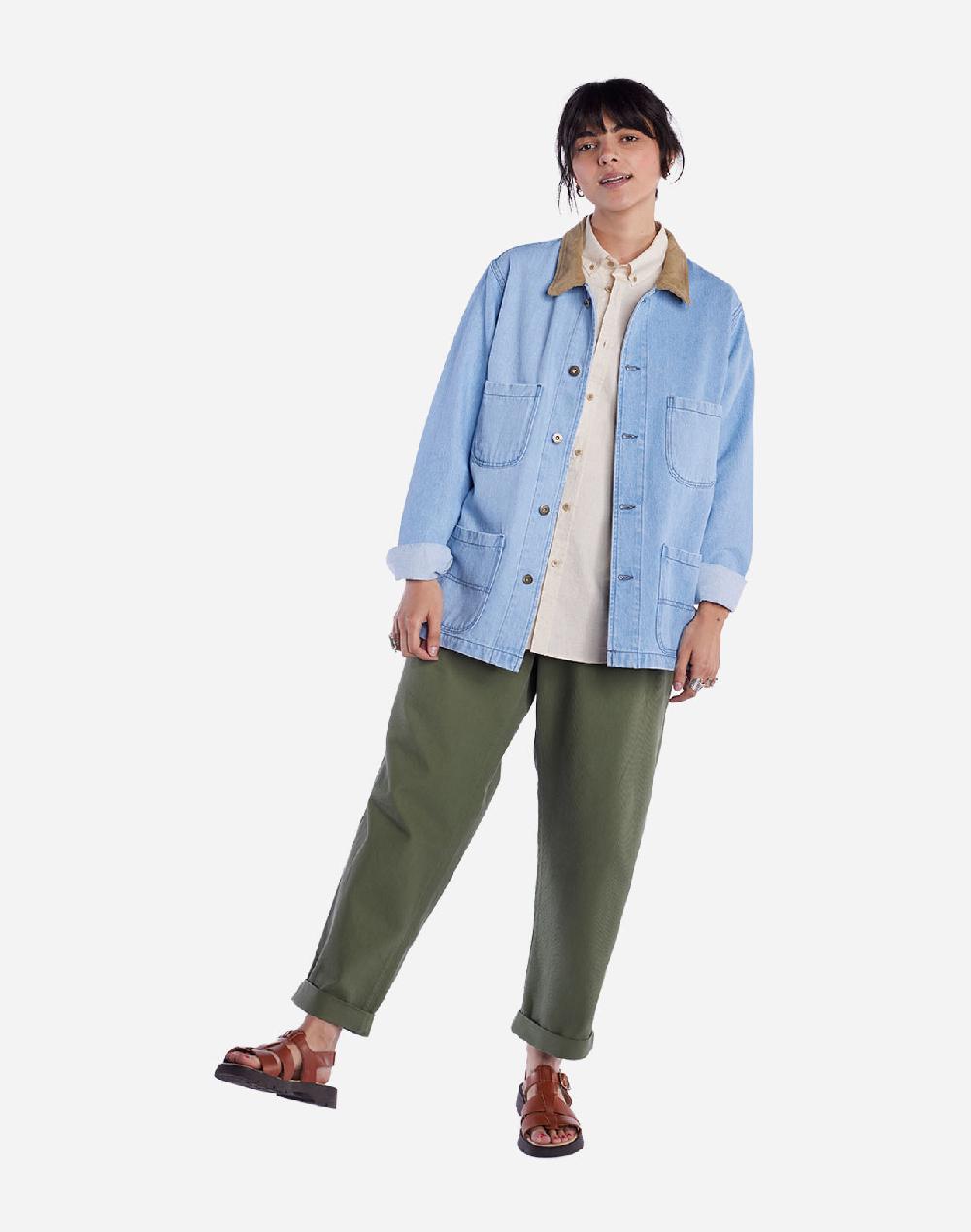 Olow Veste Helford Denim Clair