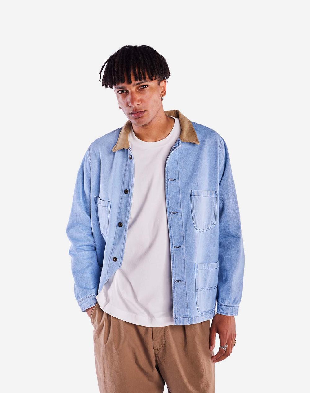 Olow Veste Helford Denim Clair