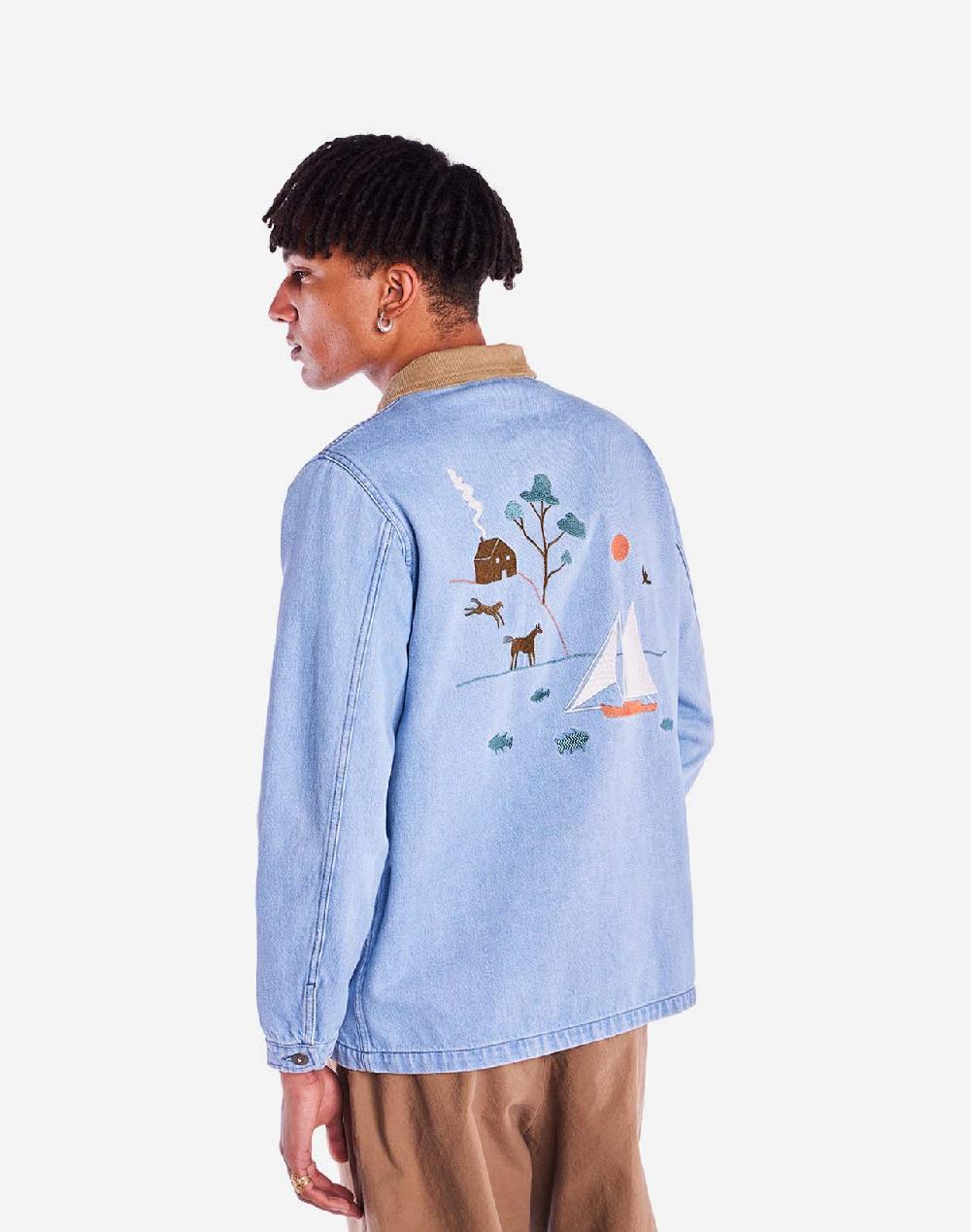 olow Veste Helford denim clair