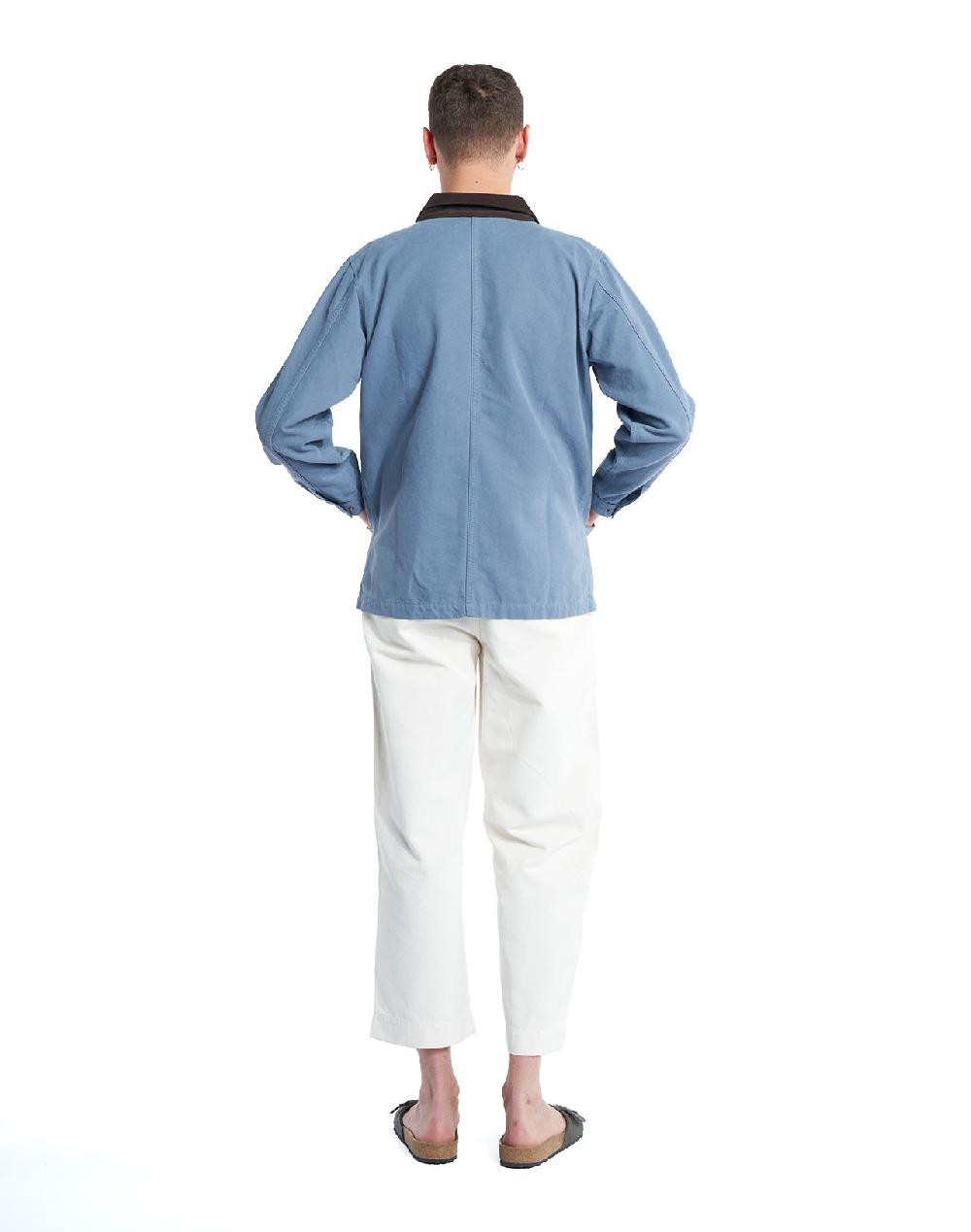Olow Veste Paisley Bleue Grise