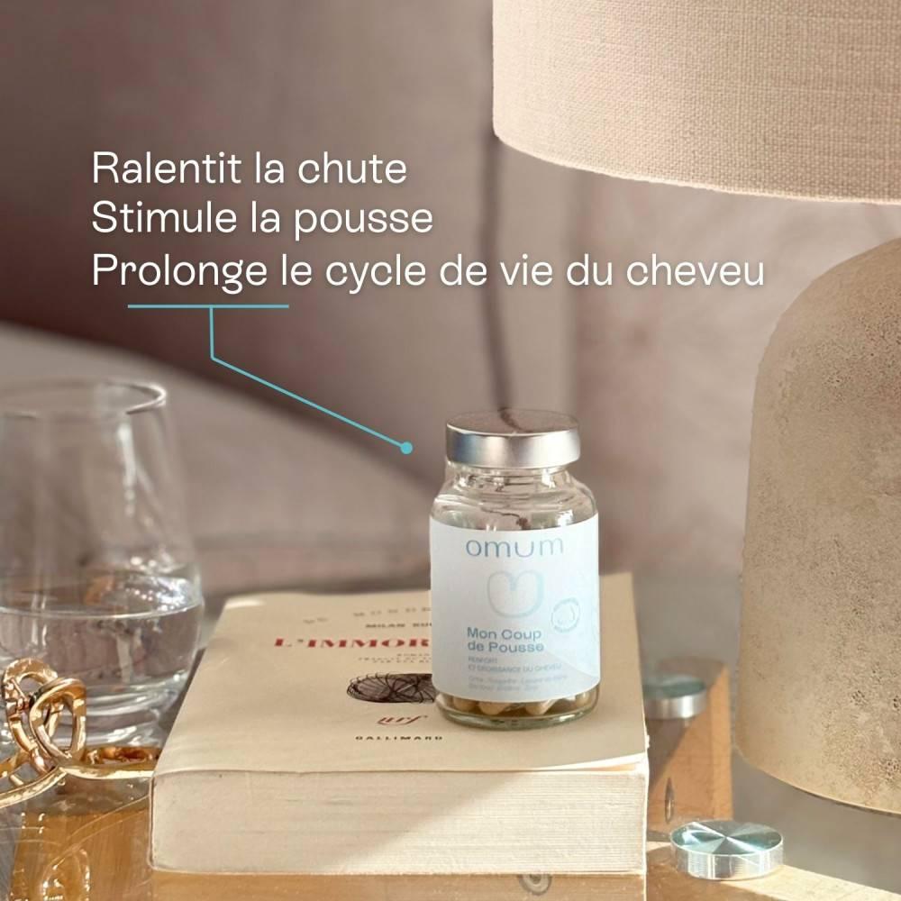 omum Complément Alimentaire Cheveux Pousse Et Renfort – 1 Mois