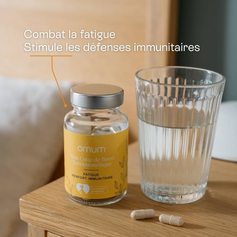 Omum Complément Alimentaire Fatigue Et Immunité – 1 Mois