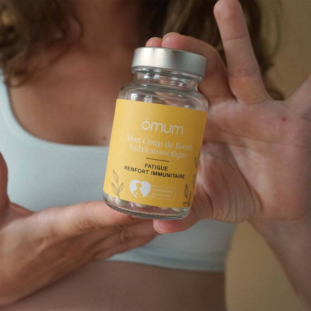 Omum Complément Alimentaire Fatigue Et Immunité – 1 Mois