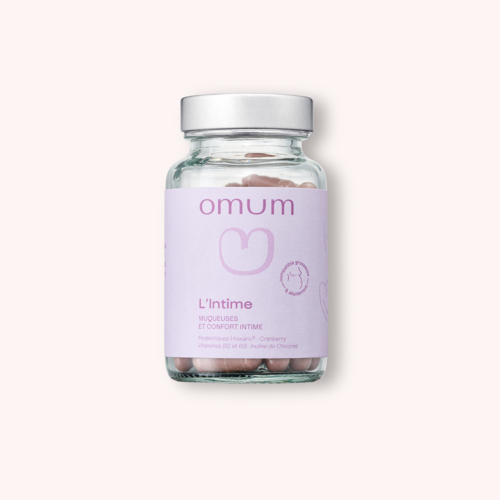 omum Complément alimentaire probiotiques flore intime – 1 mois