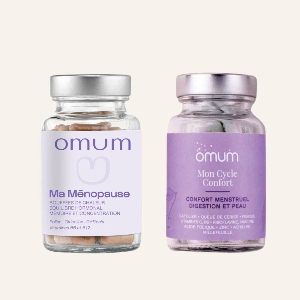 omum CURE BOUFFEES DE CHALEUR ET REGLES DOULOUREUSES – 1 MOIS