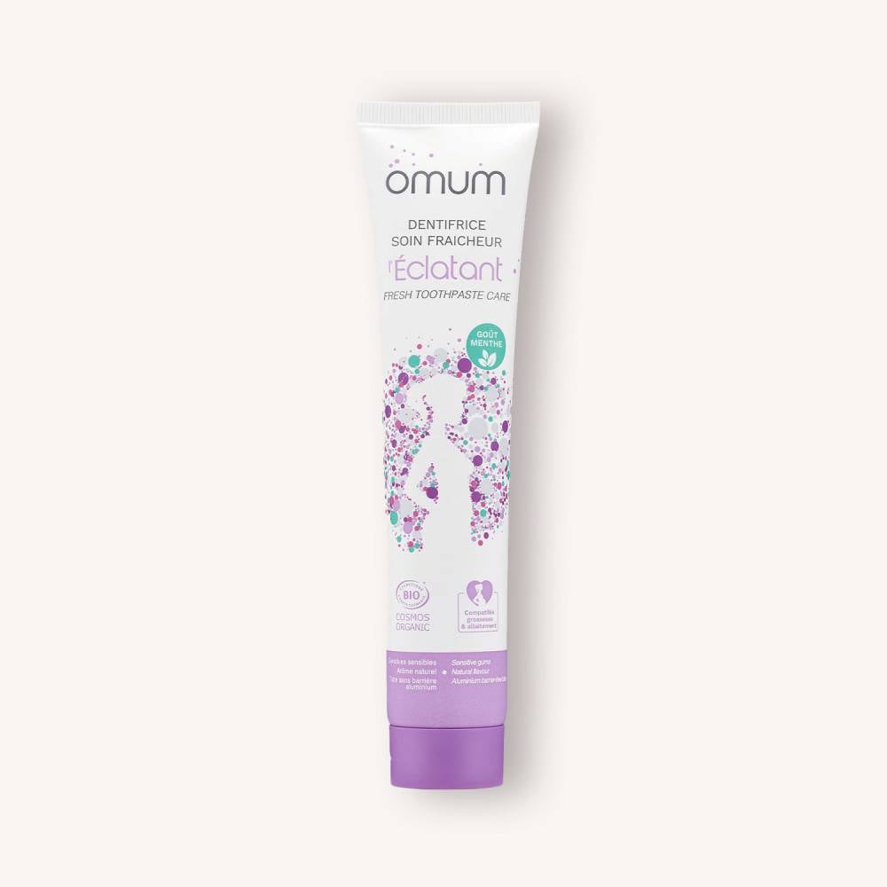 omum Dentifrice sans fluor : gencives et dents sensibles – 75 ML