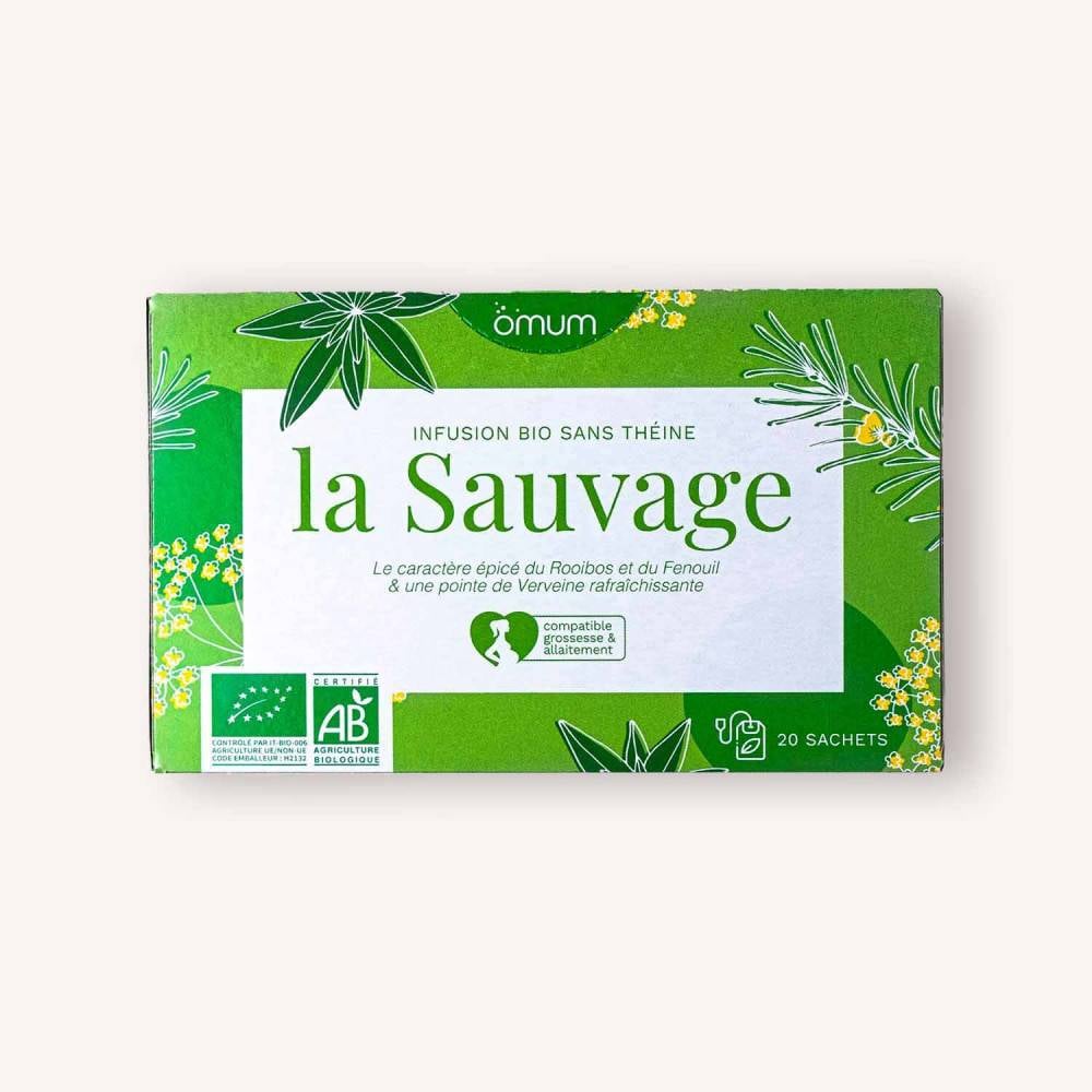 omum INFUSION BIO VERVEINE ROOIBOS FENOUIL - 20 SACHETS