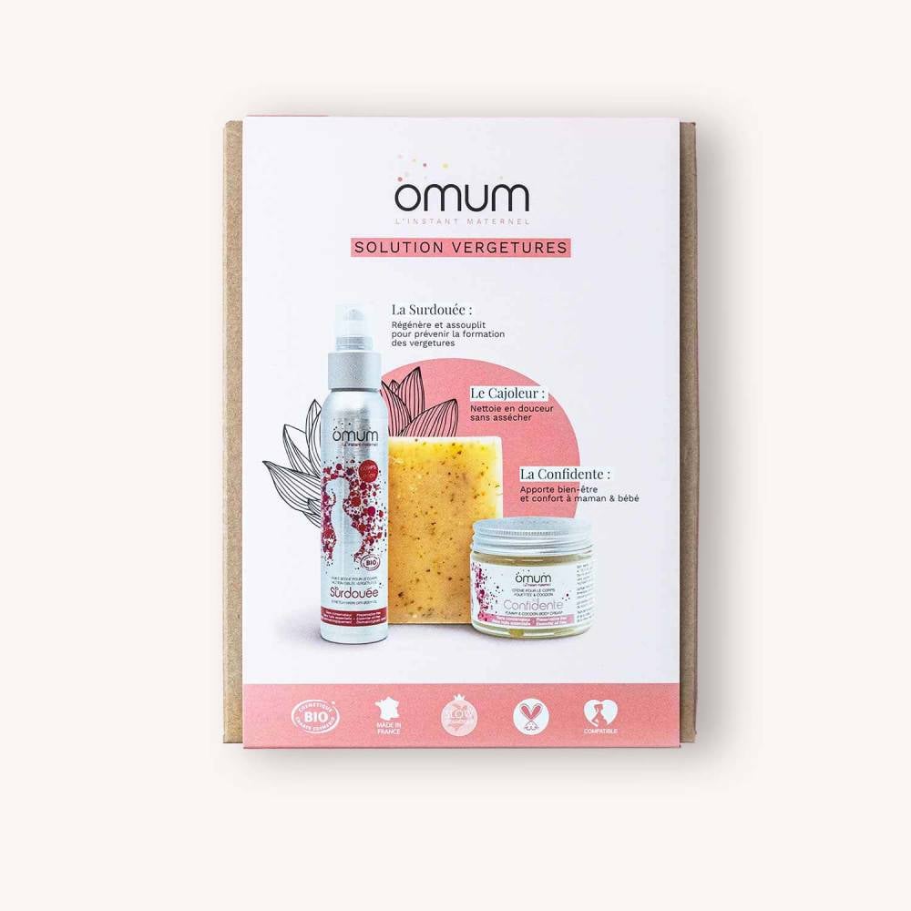 omum 3 soins anti vergetures grossesse