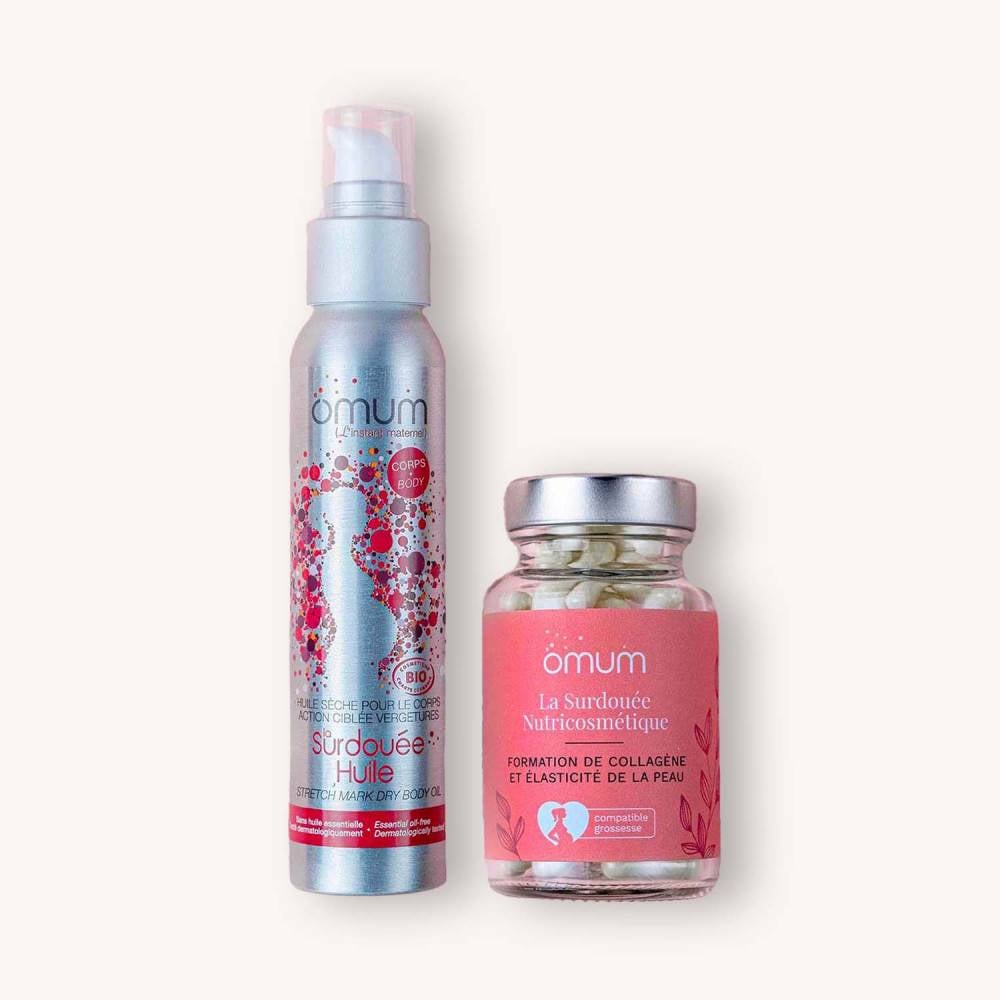 omum Traitement vergetures - Peau souple & élastique