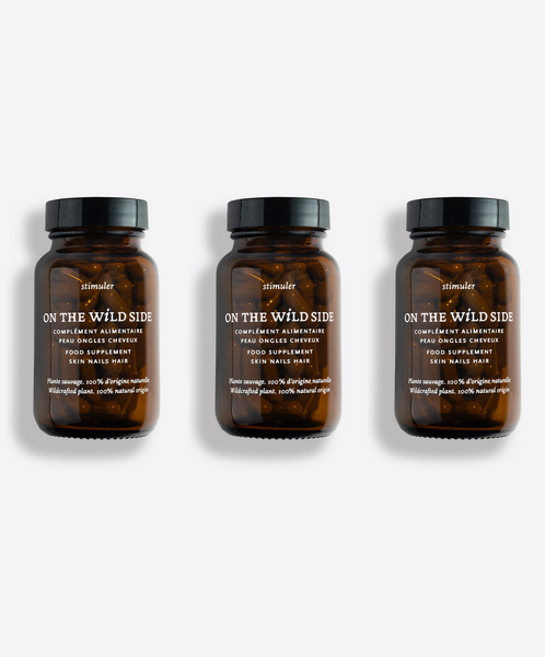 on the wild side Complément alimentaire Peau Ongles Cheveux - Cure de 3 mois