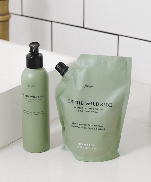 On The Wild Side Shampoing Quotidien 250ml + Recharge Shampoing 400ml