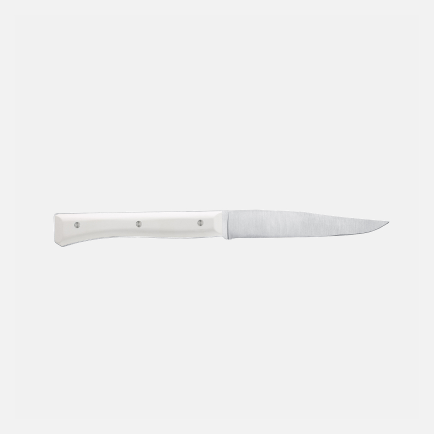 Opinel Coffret De 4 Couteaux De Table Facette Blanc